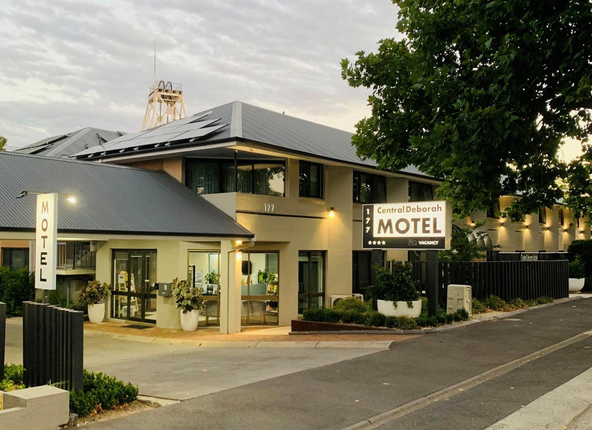 Central Deborah Motel ベンディゴ エクステリア 写真